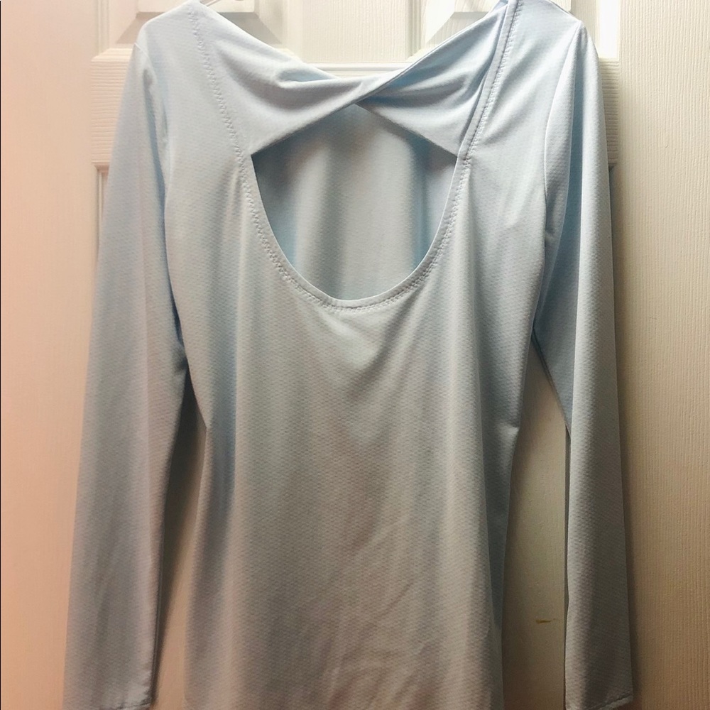 Athleta Open Back Top Size S